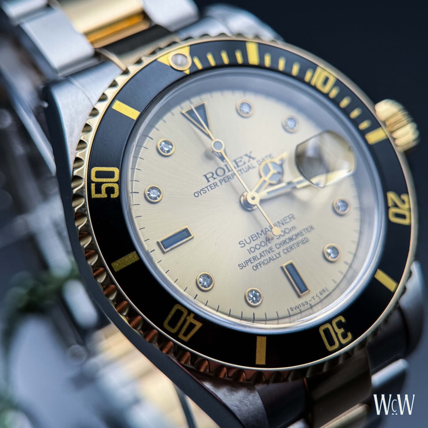 Rolex Sub Serti