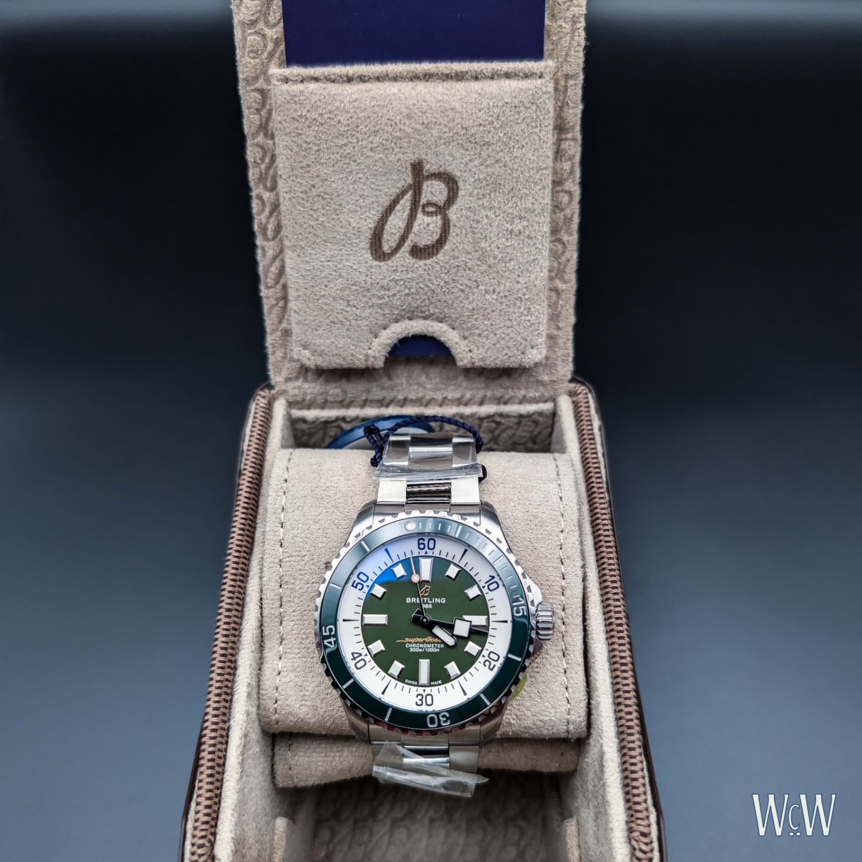 Breitling Superocean Green Dial