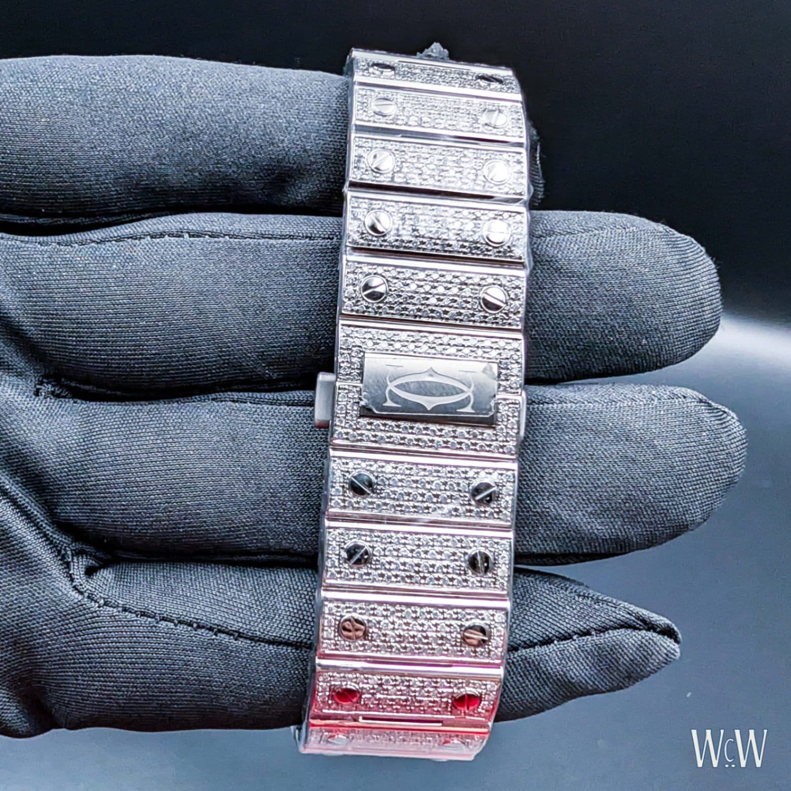 Cartier Santos Large 40mm - Iced