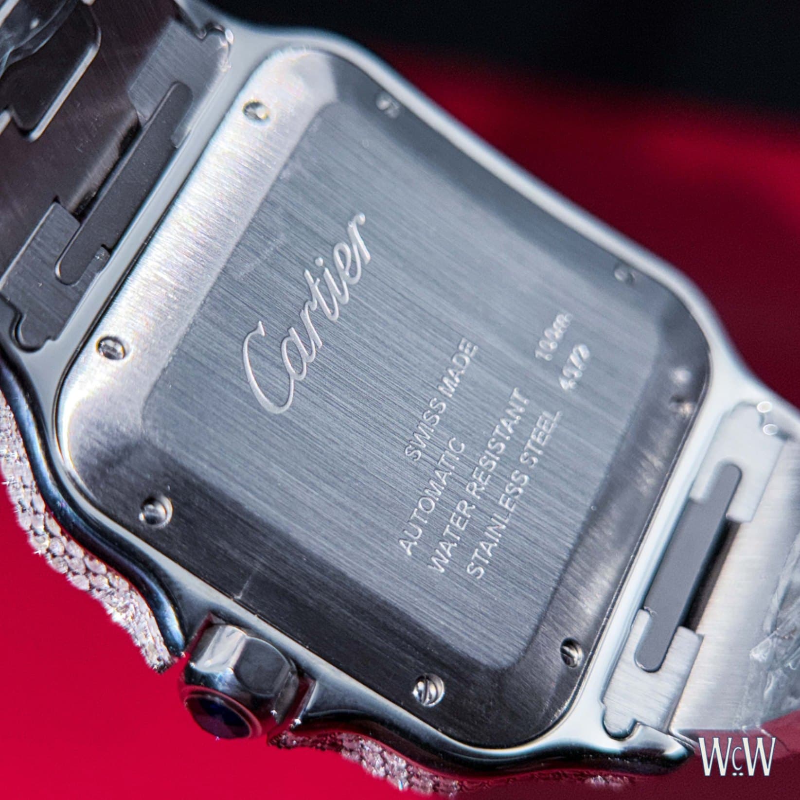 Cartier Santos Large 40mm - Iced
