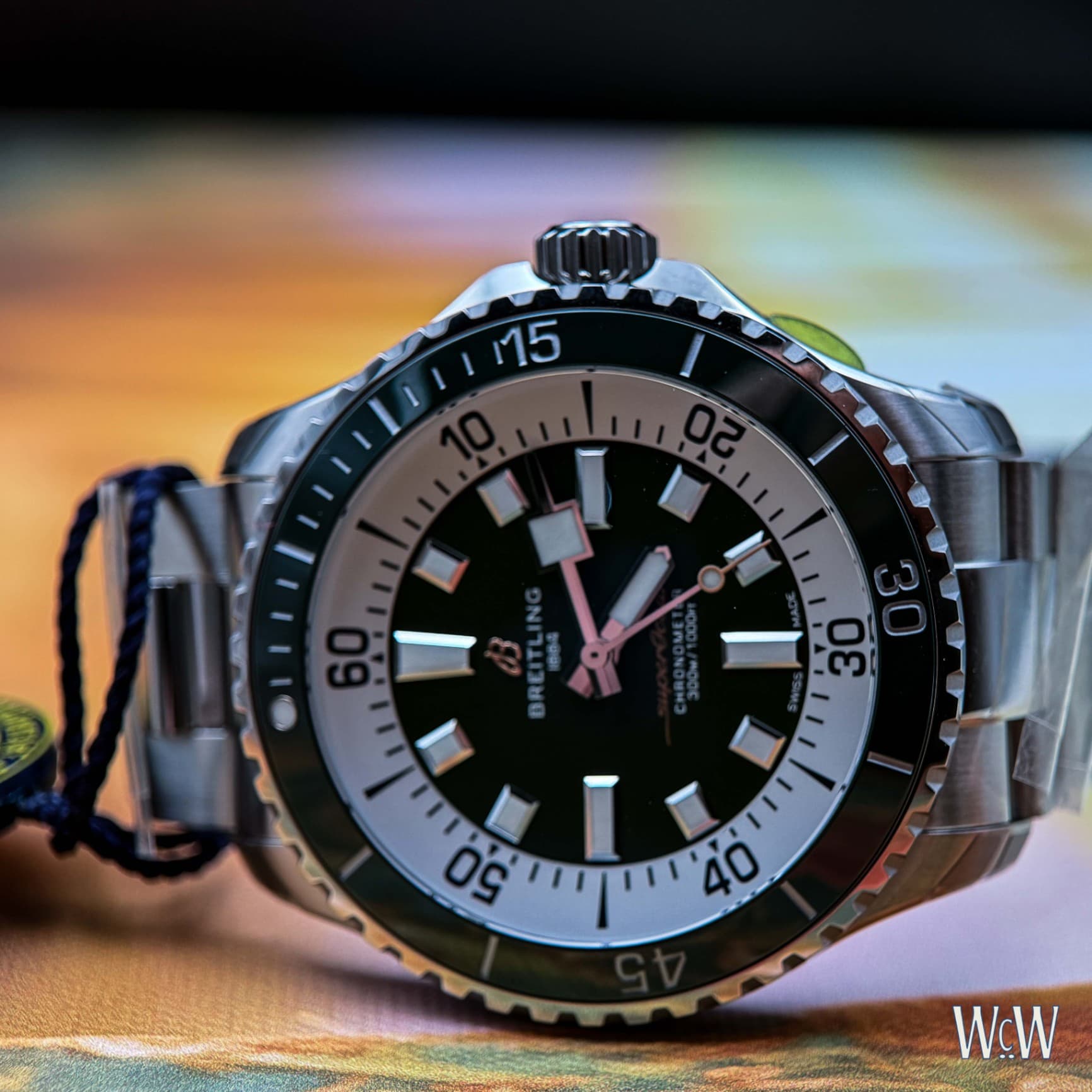 Breitling Superocean Green Dial