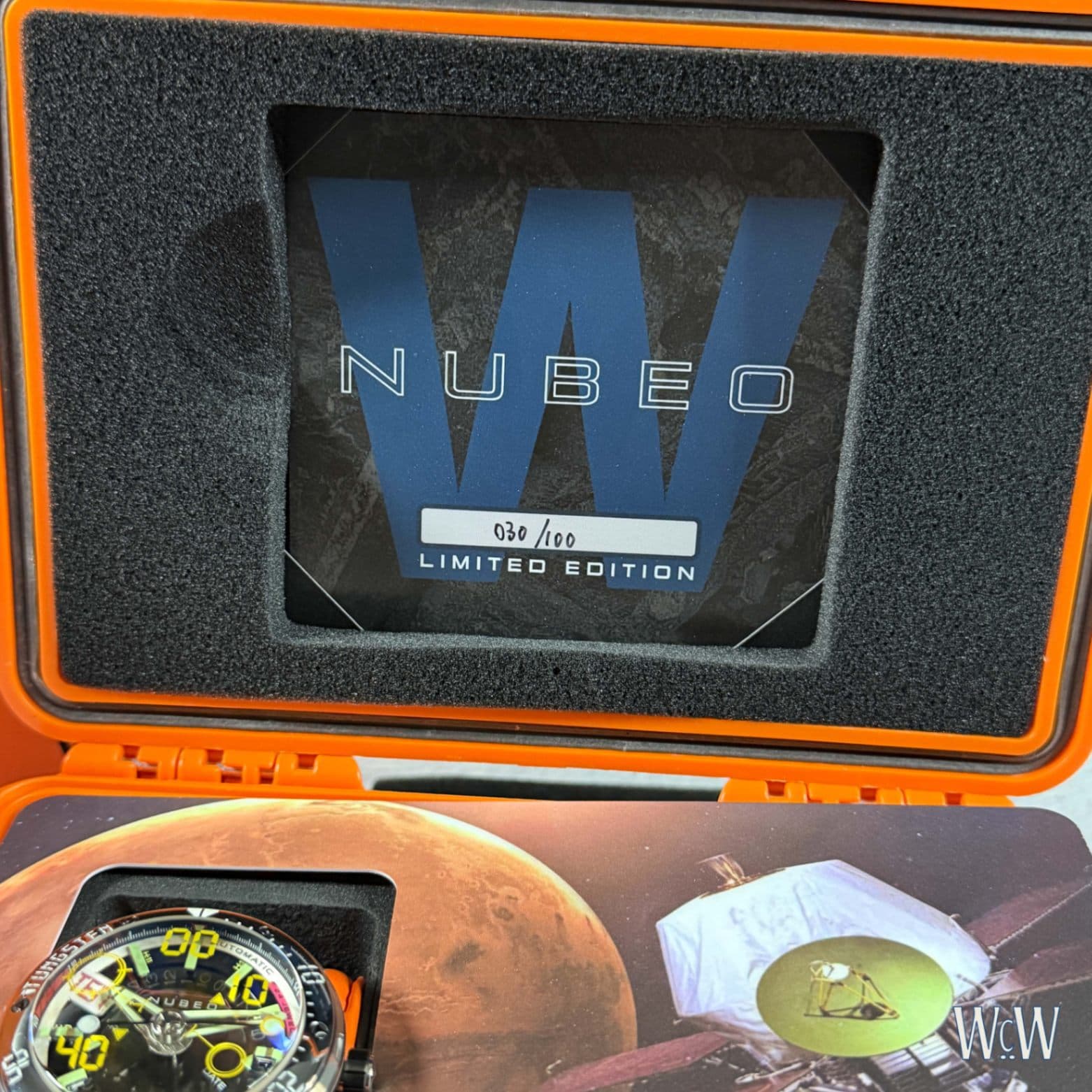 Nubeo Mariner 9 Automatic Limited Edition Space Foil