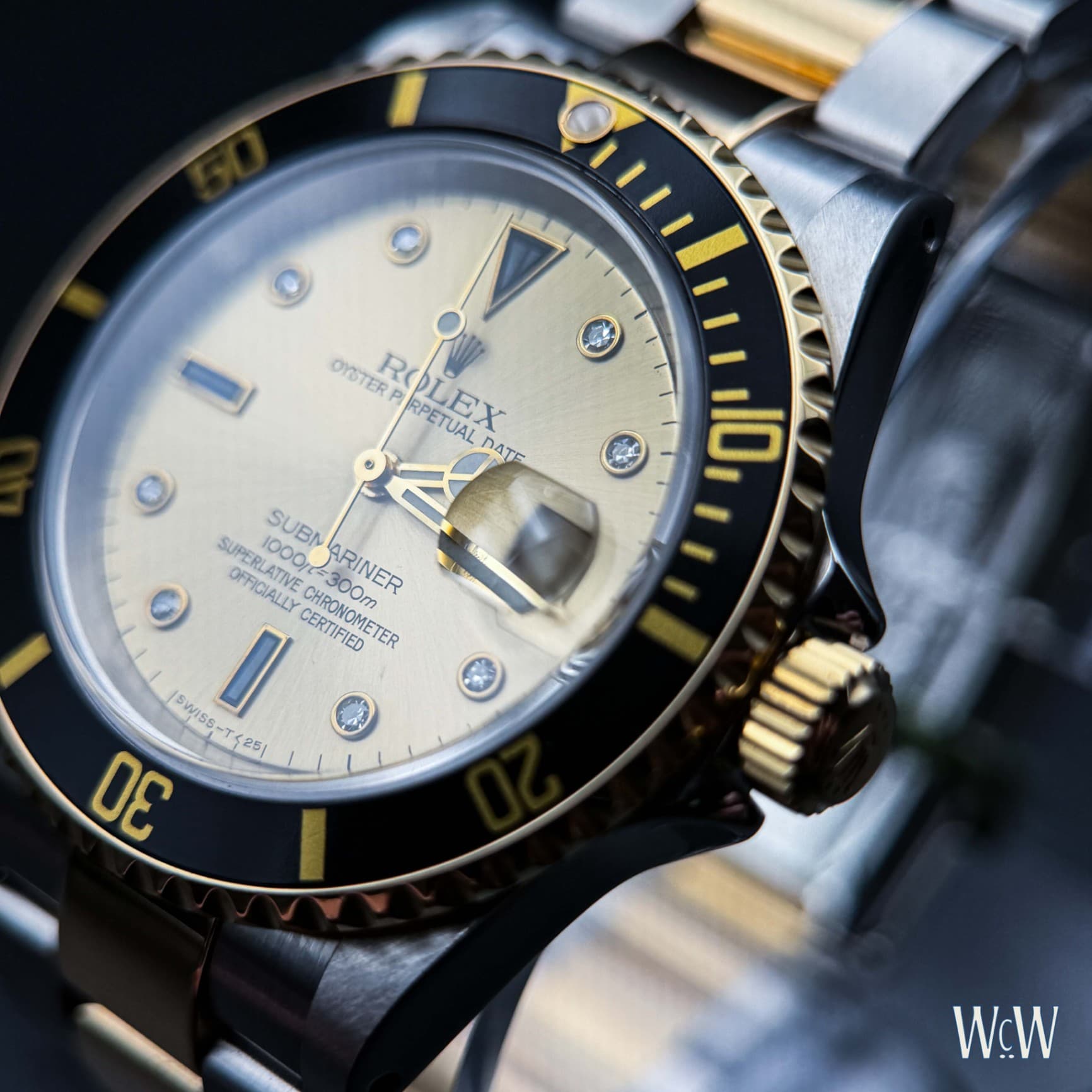Rolex Sub Serti