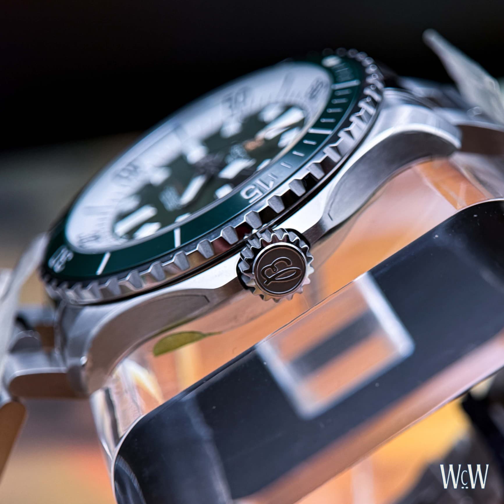 Breitling Superocean Green Dial