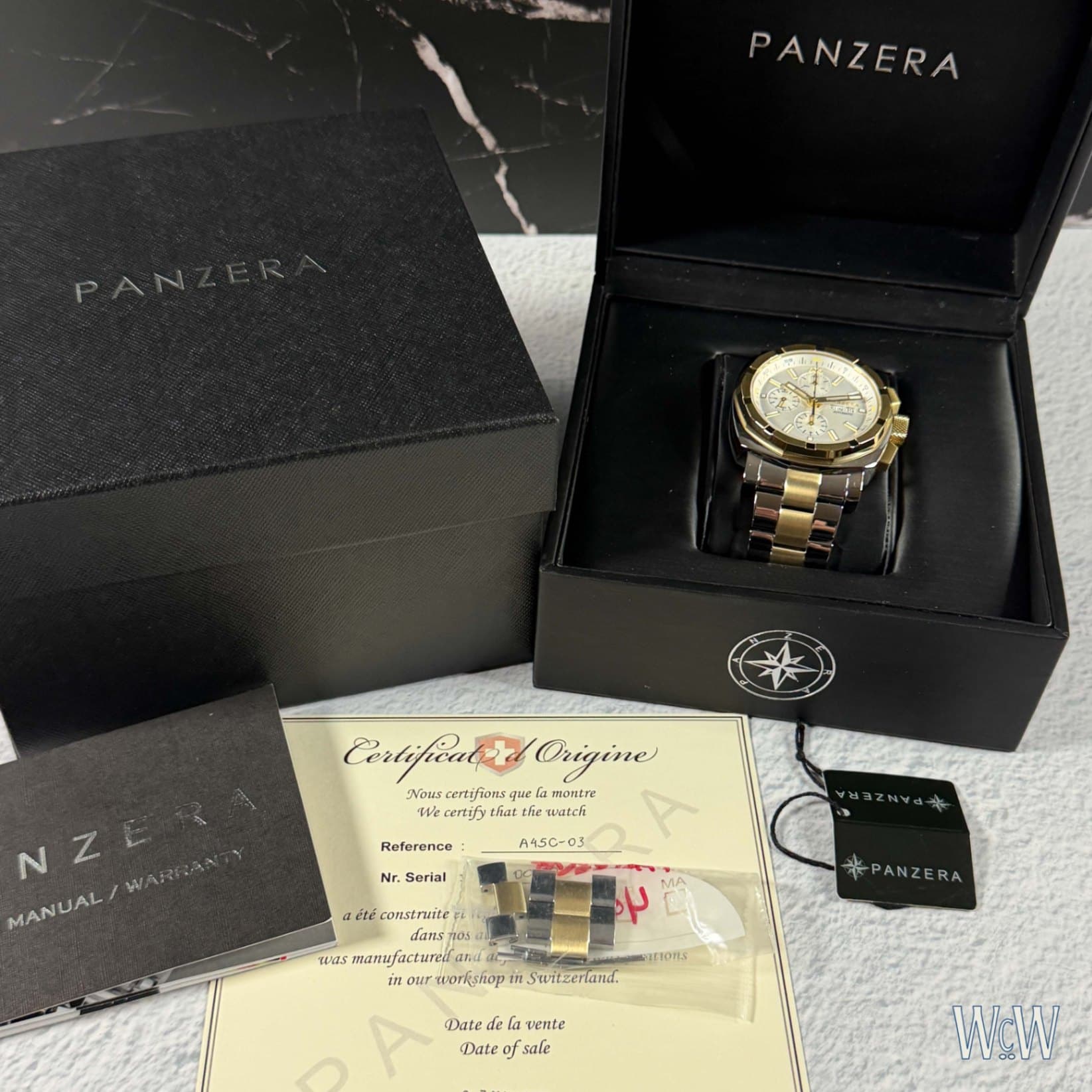 Panzera Aquamarine 45C Anniversary Edition