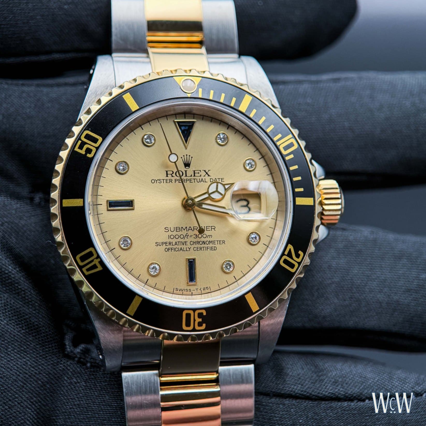 Rolex Sub Serti