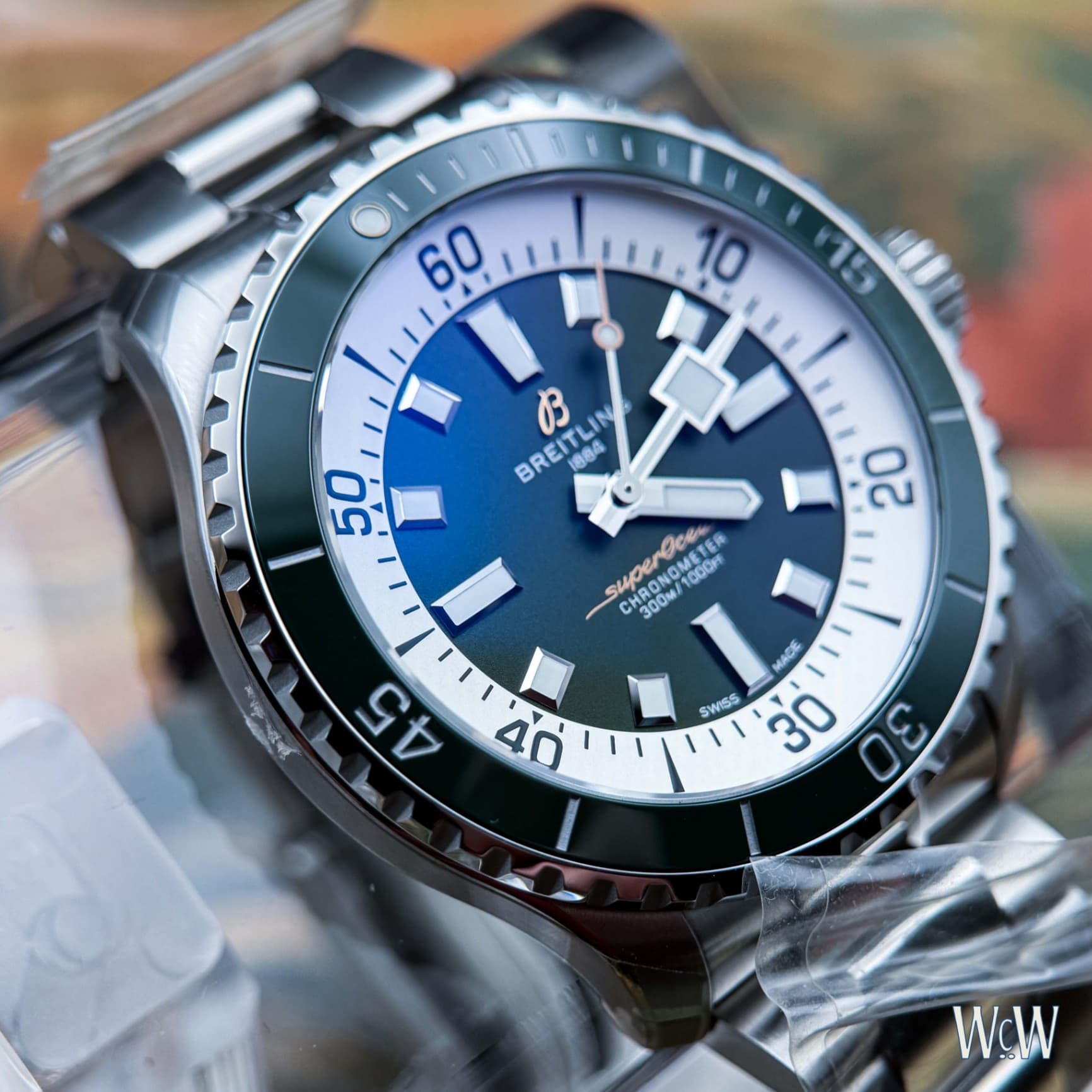 Breitling Superocean Green Dial