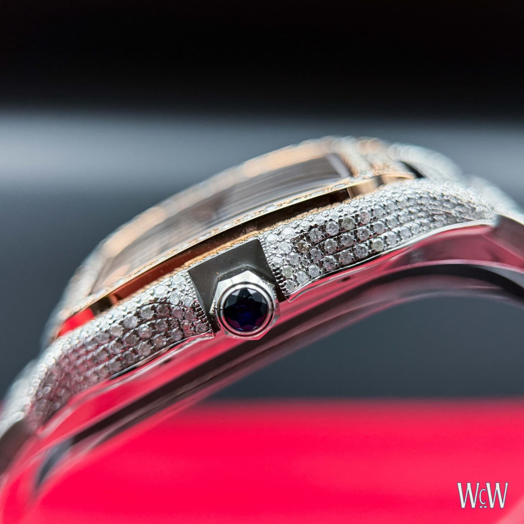 Cartier Santos Large 40mm - Iced
