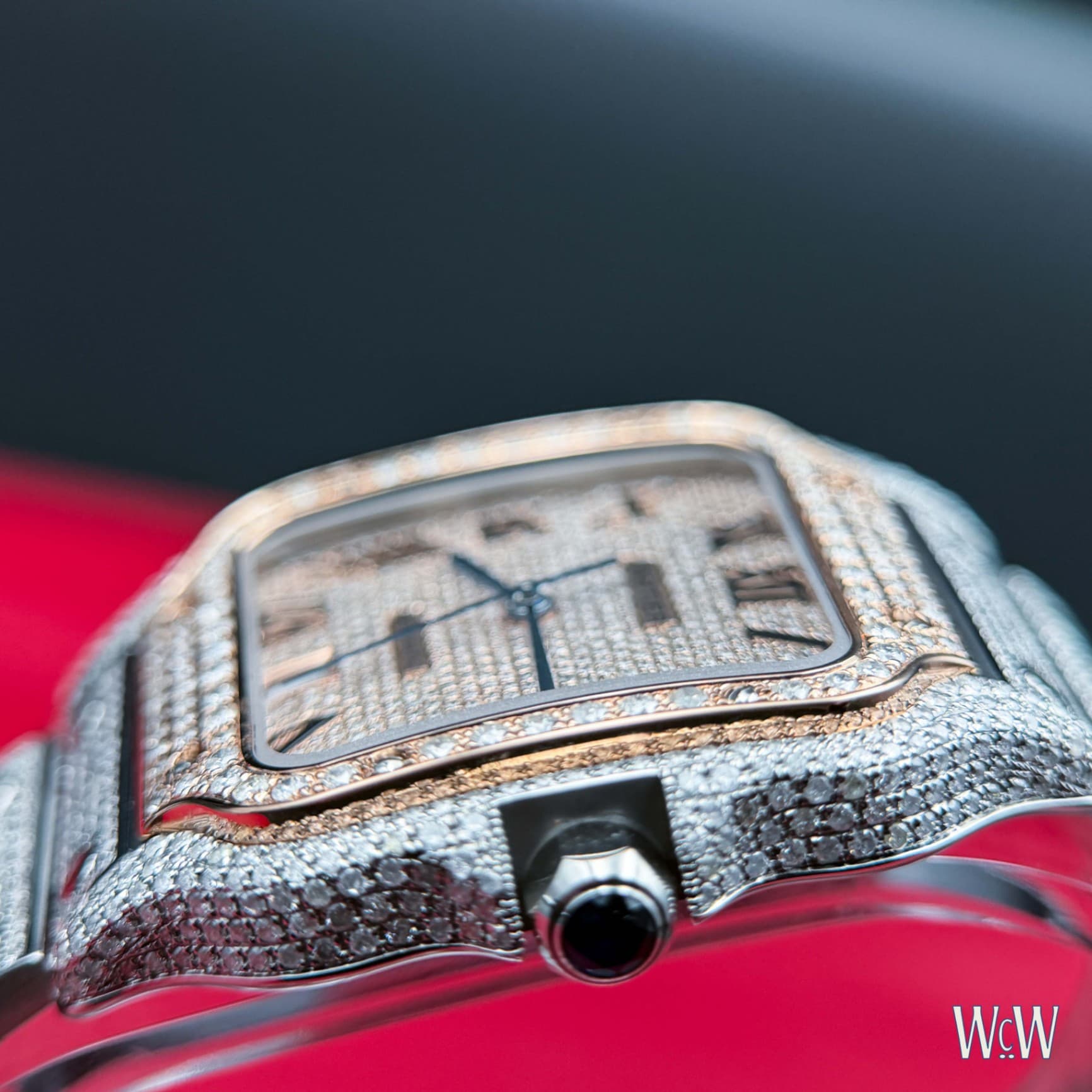 Cartier Santos Large 40mm - Iced