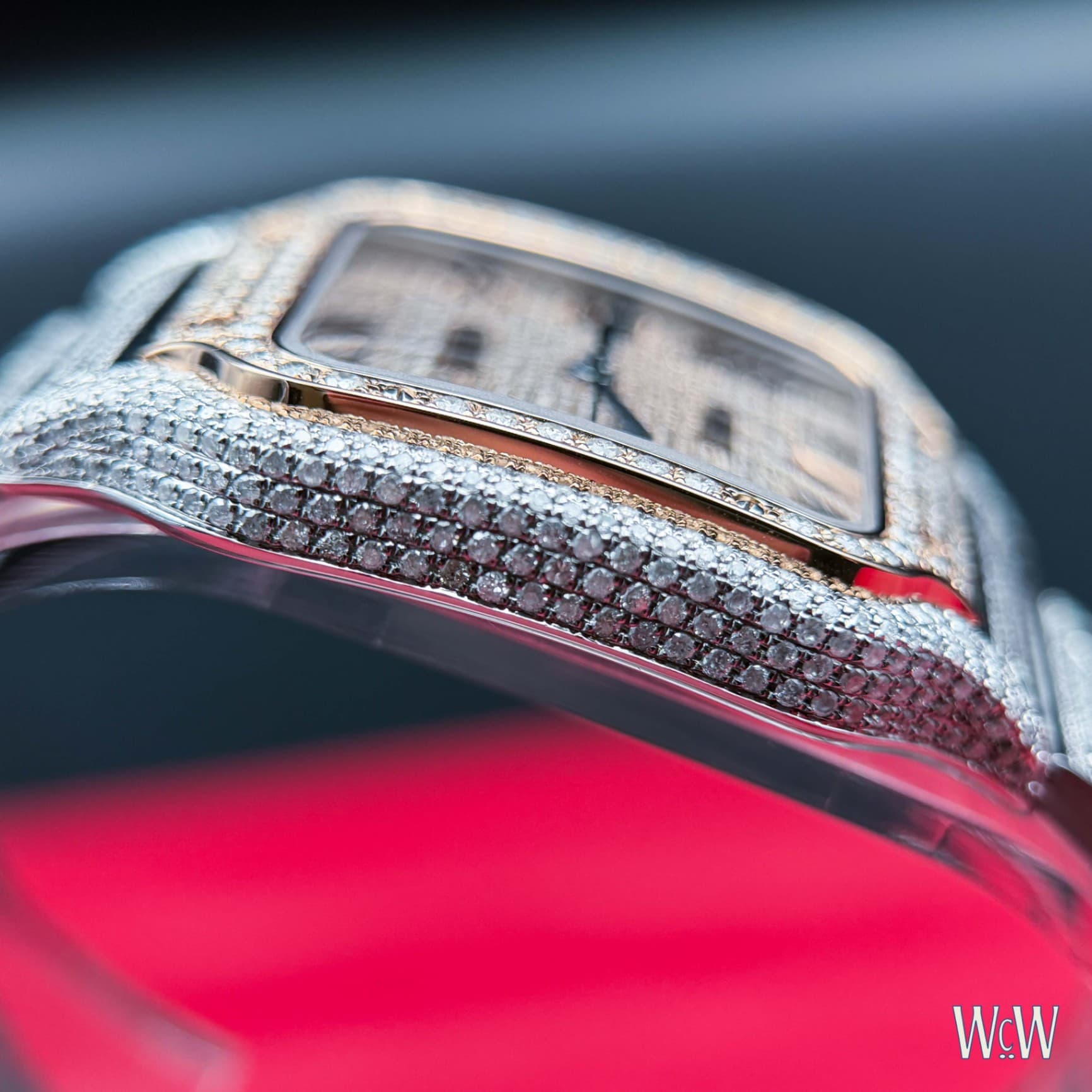 Cartier Santos Large 40mm - Iced