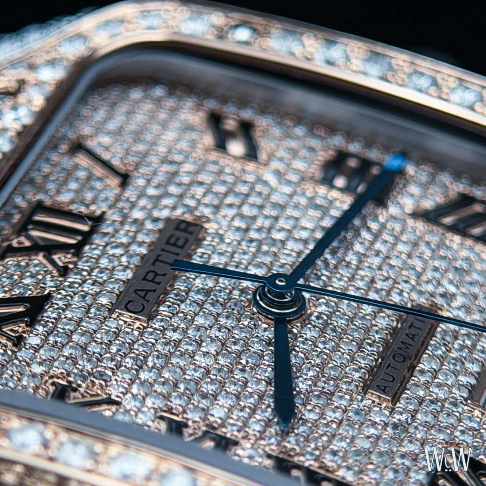 Cartier Santos Large 40mm - Iced