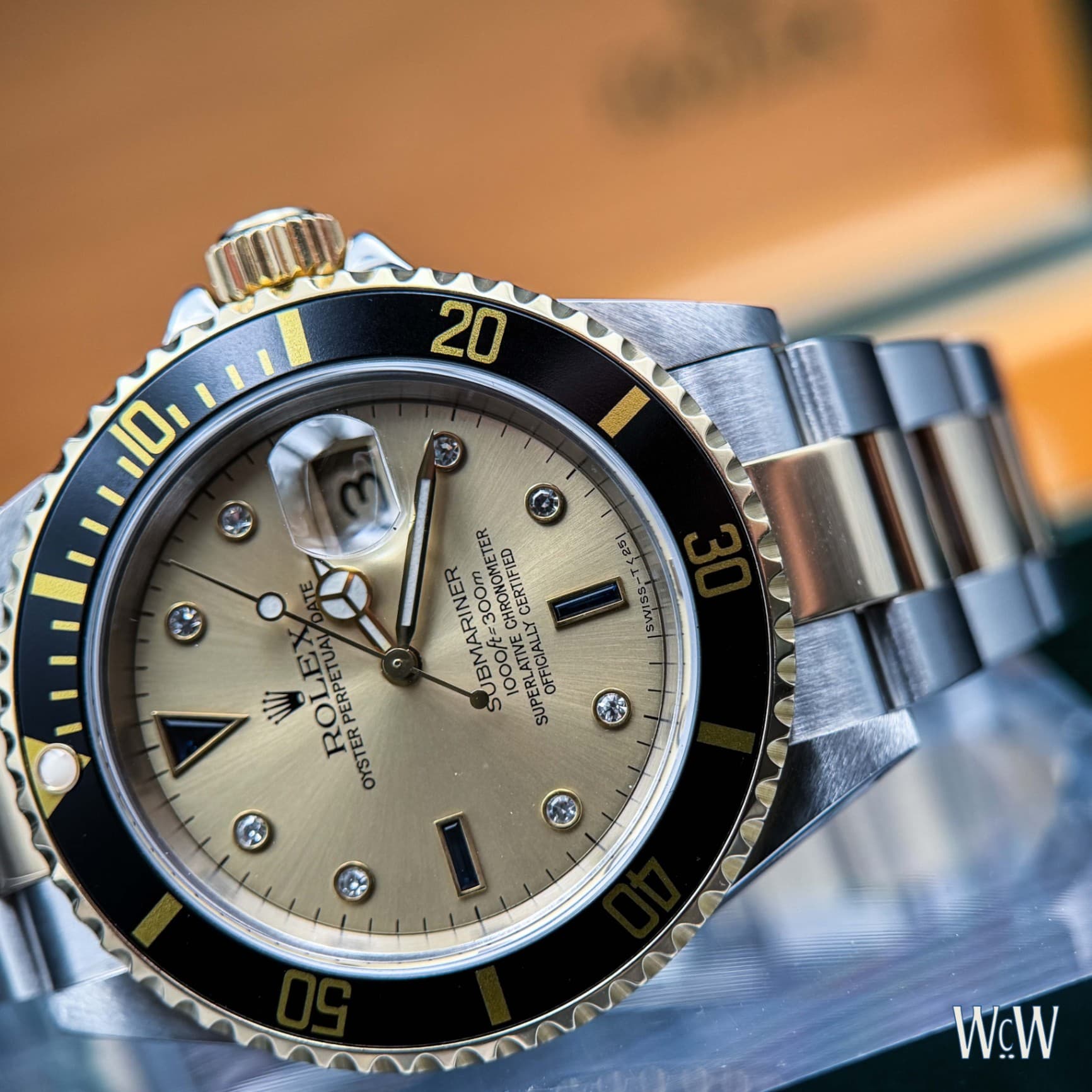 Rolex Sub Serti