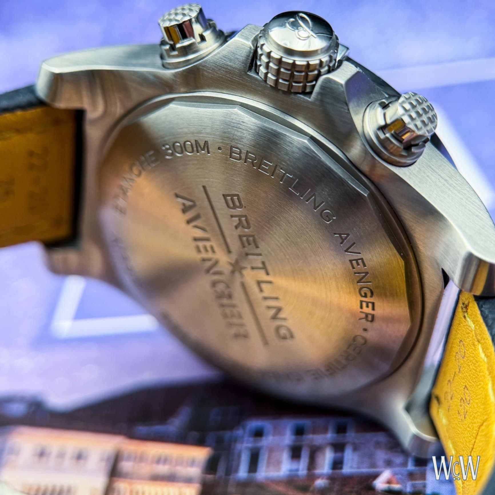 Breitling Avenger 44 Blue Dial Textile
